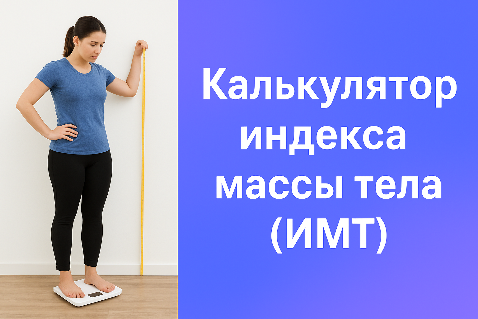 Калькулятор ИМТ